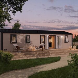 Mobil-home IRM Jasmin – 2 chambres – 38,4 m² – Suite parentale
